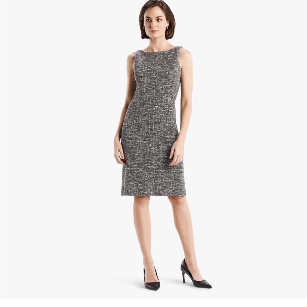 Mm La Fleur Lydia Dress In Boucle Women's Size 6